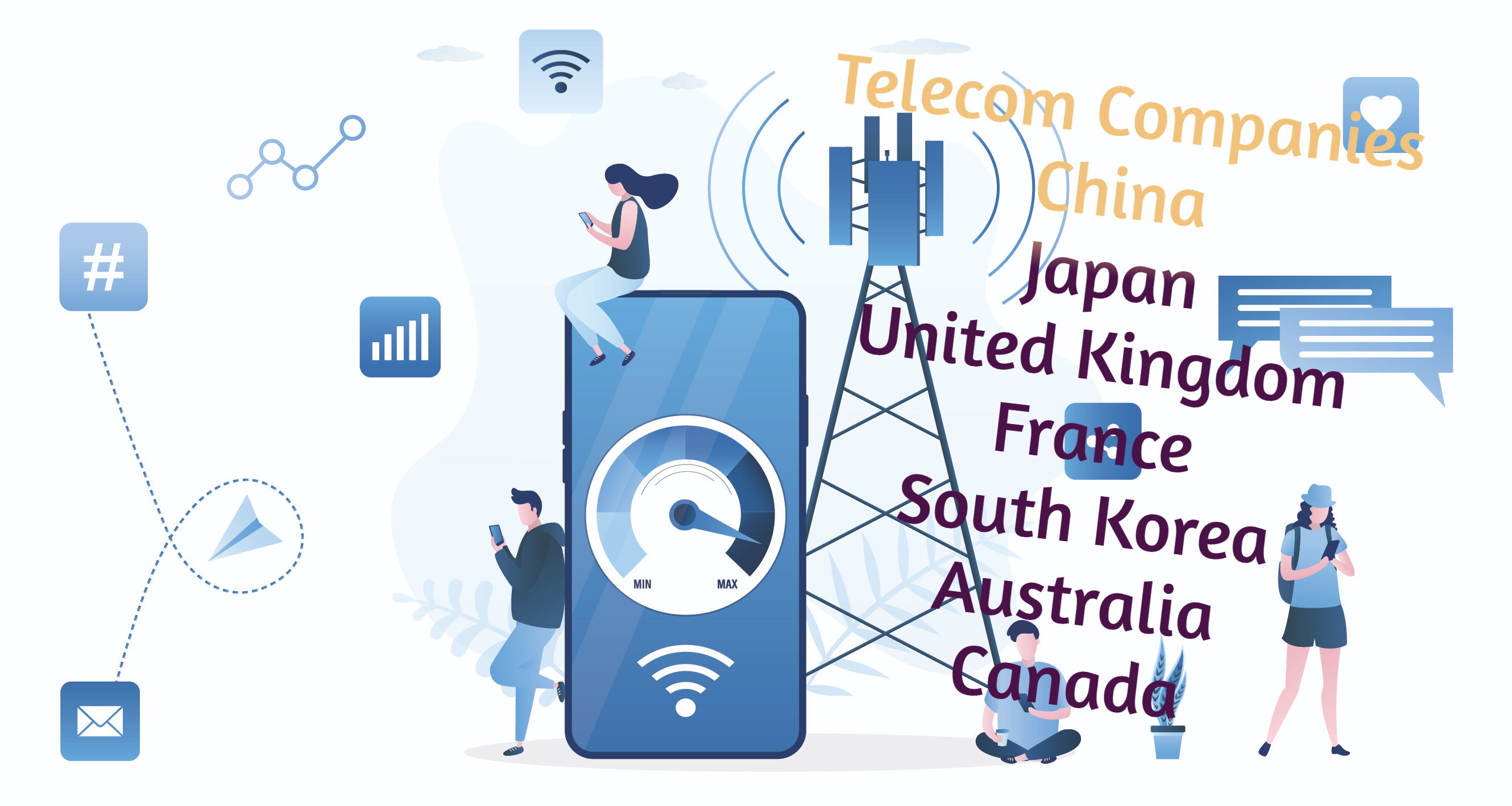 Top telecom companies